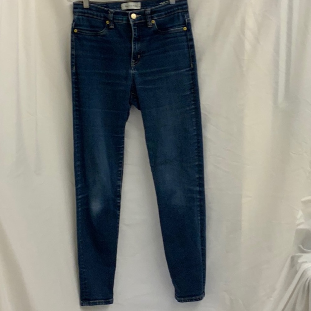 Harry & Belle High-waisted Super Skinny Ankle Size 28 in Blue Denim
